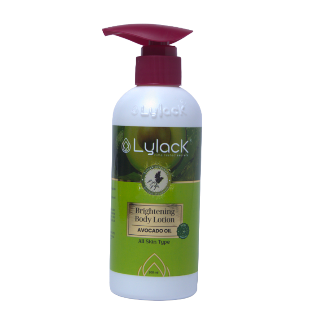 LYLACK BRIGHTENING BODY LOTION (AVOCADO, PASSION FRUIT OIL) 300 ML